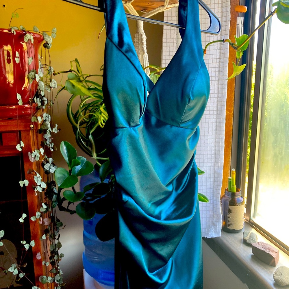 B. Darlin beautiful full length cocktail dress size 5/6